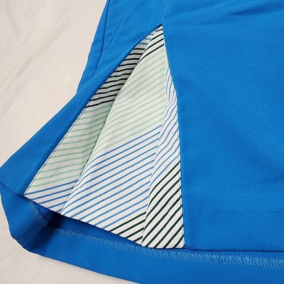 Puma Dry Cell Pleated Woven Golf Skirt Diva Blue Size 6 - Picture 5 of 8